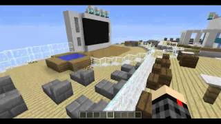 Minecraft Norwegian Breakaway Cruise Ship Map Review [upl. by Bury22]