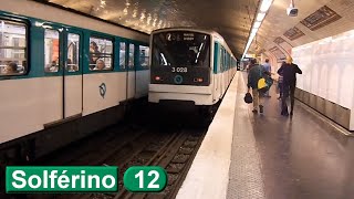 Solférino  Ligne 12  Métro de Paris  RATP MF67 [upl. by Gypsy193]