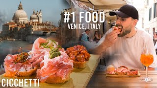 BEST Street Food in Venice  What is CICCHETTI and Where to Eat it [upl. by Iral]