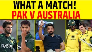 🔴WELL PLAYED PAKISTAN AUSTRALIA WON BUT UNLUCKY PAKISTAN  AUSTRALIA VS PAKISTAN 1ST ODI [upl. by Aniri]