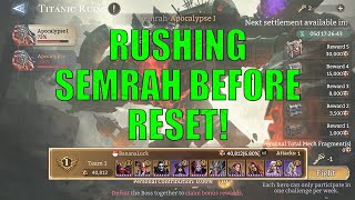 Semrah 1 in a rush  Guild Boss 2 Watcher Of Realms [upl. by Lancelle]