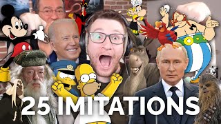 25 IMITATIONS EN 5 MIN [upl. by Izabel973]