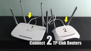 Connecting 2 TPLink routers  NETVN [upl. by Einnim311]