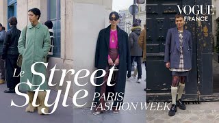 Comment shabiller pour la Paris Fashion Week  Ft Ellie Delphine  LE STREET STYLE  Vogue France [upl. by Cariotta]