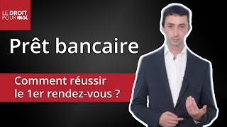 Prêt bancaire  comment réussir le 1er rendezvous avec son banquier  Thomas Droillard [upl. by Lleynod]