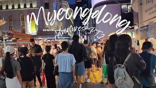 VLOG Myeongdong Adventures Pt2 Feat Matthew [upl. by Anitselec145]