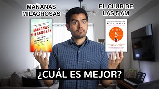 ¿Cuál es la Mejor Rutina Matutina El Club 5 de la Mañana vs Mañanas Milagrosas [upl. by Neelhtakyram563]