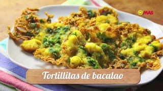 Tortillitas de bacalao [upl. by Lehcar]