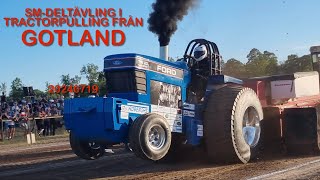 SMdeltävling i Tractorpulling Gotland 20240719 [upl. by Luapnaes]