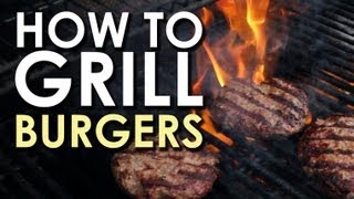 The Art of Grilling How to Grill a Burger [upl. by Ahsurej]