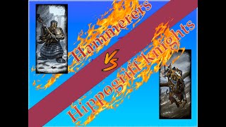 Royal Hippogryph Knights vs Hammerers GREATEST DUELIST TTW Warhammer 2 [upl. by Greysun]