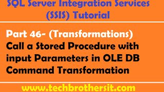 SSIS Tutorial Part 16  How to use OLE DB Destination with Trigger in SSIS Package [upl. by Dub315]