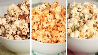 Flavoured Popcorn  3 Delicious Ways [upl. by Darin]