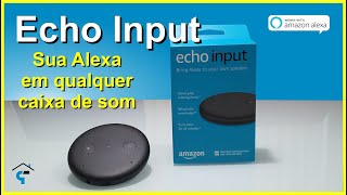 Echo Input  Sua Alexa em qualquer caixa de som [upl. by Suoivatco]