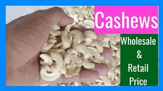 Dry Fruits Cashew Nuts wholesale price Kerala India [upl. by Howes]