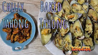 Inihaw Na Baked Tahong Cheese Overload amp Chili Tahong  Everyday ANNventures [upl. by Arannahs]