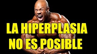 LA HIPERPLASIA MUSCULAR NO ES POSIBLE [upl. by Imoian]