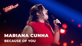 Mariana Cunha  quotBecause Of Youquot  TiraTeimas  The Voice Portugal 2024 [upl. by Relly11]