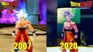 Goku All Transformations amp Ultimate Attacks  DBZ Kakarot vs Budokai Tenkaichi 3 amp 4 4K 60FPS [upl. by Rehportsirhc56]