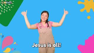 JESUS IS ALL  Kids Song  Action Song  Praise and Worship for Kids  Sunday School Song [upl. by Holmen]