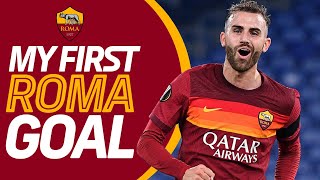 My First AS Roma Goal Mayoral v Cluj [upl. by Aimit90]