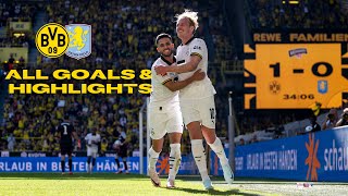 BVB  Aston Villa 20  All Goals amp Highlights [upl. by Ezri]