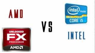 FX 8120 vs i5 2500K  AMD vs INTEL [upl. by Attenat]