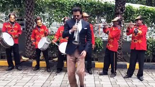 Anil Kapoors BAND BAZA ENTRY At Fanney Khan Trailer Launch  Aishwarya Rai [upl. by Lamrej]