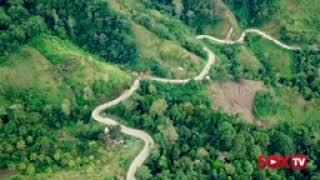 Philippines Lebak sultan Kudarat the most long crooked road [upl. by Auqinet]