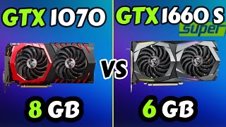 GTX 1070 vs GTX 1660 Super  Test in 10 Games [upl. by Eniad]