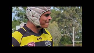 Burdekin Roosters Vs Centrals Tigers gold U16 [upl. by Laertnom]