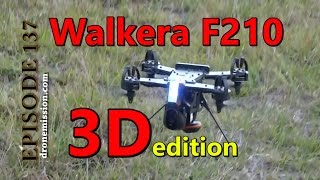 Walkera F210 3D Edition Inverted Quadcopter Drone [upl. by Costello]