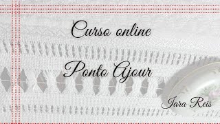 Curso online Ponto Ajour [upl. by Lisbeth]