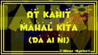 Pangarap Lang Kita  Lyrics  Parokya Ni Edgar ft Happee Sy [upl. by Nymassej]