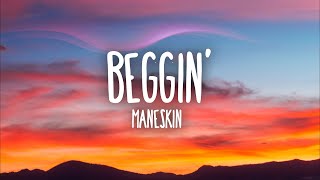 Måneskin  Beggin LyricsTesto [upl. by Yrram]