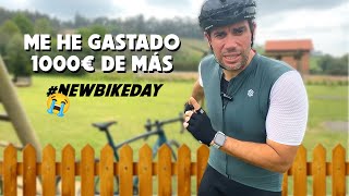 LA NUEVA BICI DE JORGE 😃 GRAVEL EN BICI DE CARRETERA NEWBIKEDAY [upl. by Thamora]