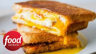 CraveWorthy Fried Egg Sandwich  CraveWorthy Eats  Food Network [upl. by Kally297]