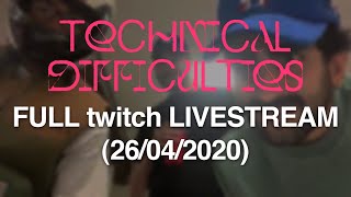 BROCKHAMPTON  FULL twitch LIVESTREAM 26042020  TECHNICAL DIFFICULTIES [upl. by Hughes]