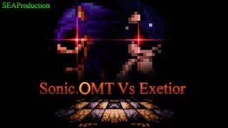 SonicOMT Vs Exetior  Full Sprite Animation [upl. by Atima243]