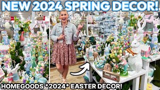 NEW 2024 HOMEGOODS SPRING HOME DECOR 😍 Fresh NEW Finds  HomeGoods Easter Decorations [upl. by Silvana678]