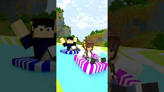 DUDA TEM MEDO de TOBOGÃ no MINECRAFT😱 [upl. by Astred398]