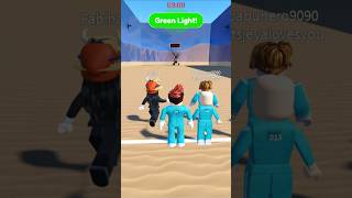 Red light green light squid game gameplay in roblox roblox shorts gaming youtube [upl. by Rosenwald]