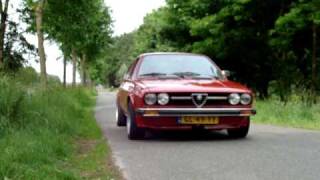 alfasud sprint 1980 17 16v kdfi megasquirt full speed [upl. by Aoket]