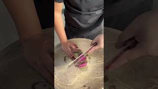 vegetable decoration cutting cuttingtricks radish vegetableart [upl. by Bahr861]