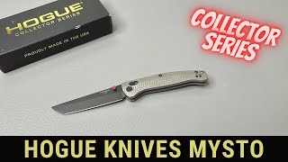 NEW Hogue Knives Mysto  2024 Collector Series [upl. by Alon88]