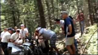 Paul Dallenbach Pikes Peak International Hill Climb 2012 crash [upl. by Shalna211]