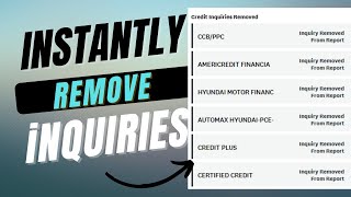 NEW and EASY way to remove inquiries from Equifax and Transunion [upl. by Eizus523]