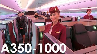 Qatar Airways The Worlds FIRST A3501000 Flight [upl. by Nnylorac]