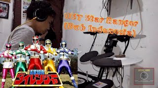 Gosei Sentai Dairanger Opening Indonesian Version Drum Cover [upl. by Aiht]