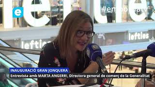 Entrevista amb MARTA ANGERRI Directora general de comerç de la Generalitat [upl. by Ahsak169]